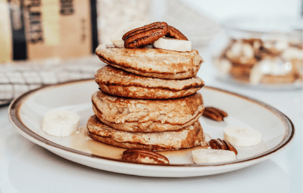 Fitness συνταγή:  Pancakes με βρώμη και μπανάνα