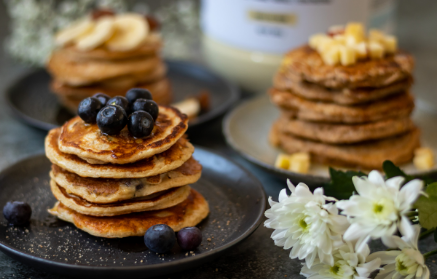 Fitness Συνταγή: Νόστιμα και αφράτα pancakes σε τρεις υπέροχες εκδοχές