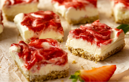 Fitness συνταγή: Ωμά mini cheesecake με φράουλα